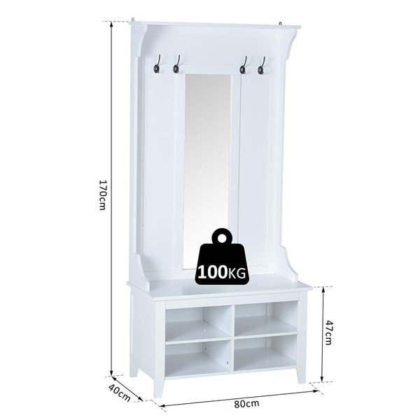 Sommerallee Garderobe Jeffrey & Bewertungen | Wayfair.de